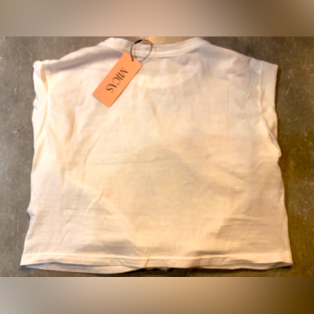 Graphite crop top Tshirt